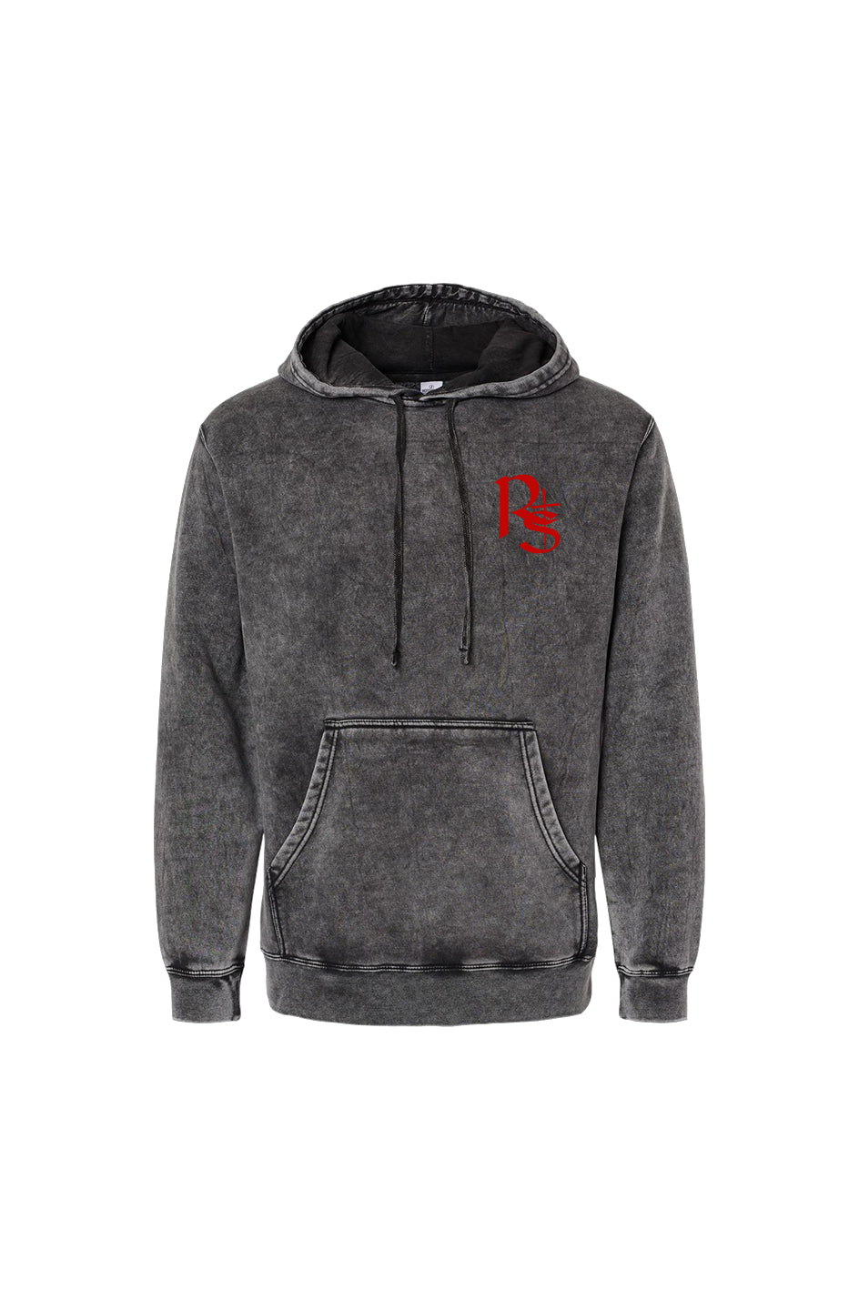 Unisex Midweight Mineral Wash Hooded Sweatshirt