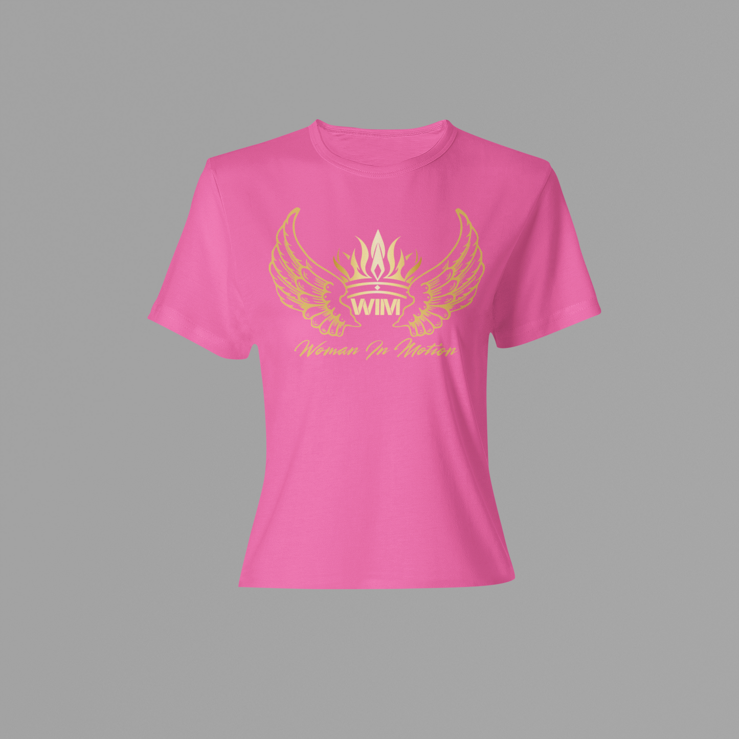 WIM (Women in Motion) T-Shirt- Gold Design