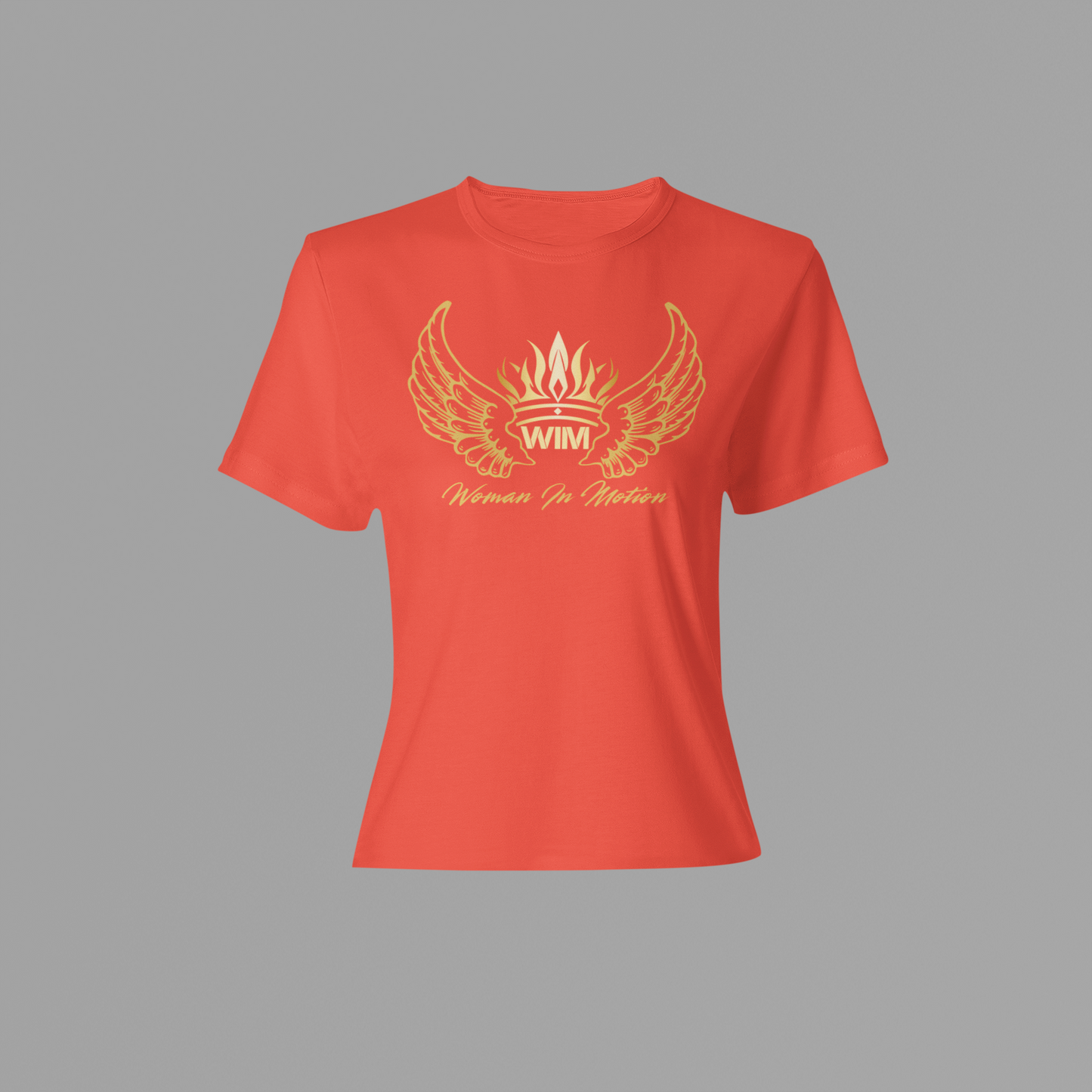 WIM (Women in Motion) T-Shirt- Gold Design