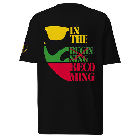 "In the Becoming"  Men's  Premium Heavyweight T-Shirt