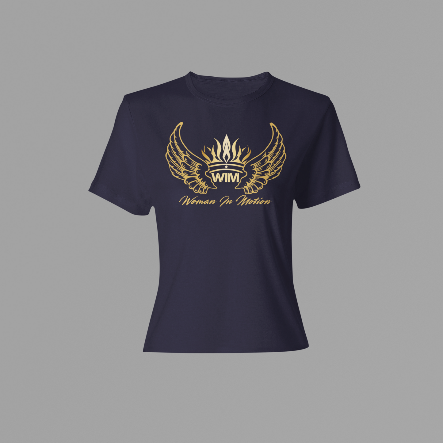 WIM (Women in Motion) T-Shirt- Gold Design