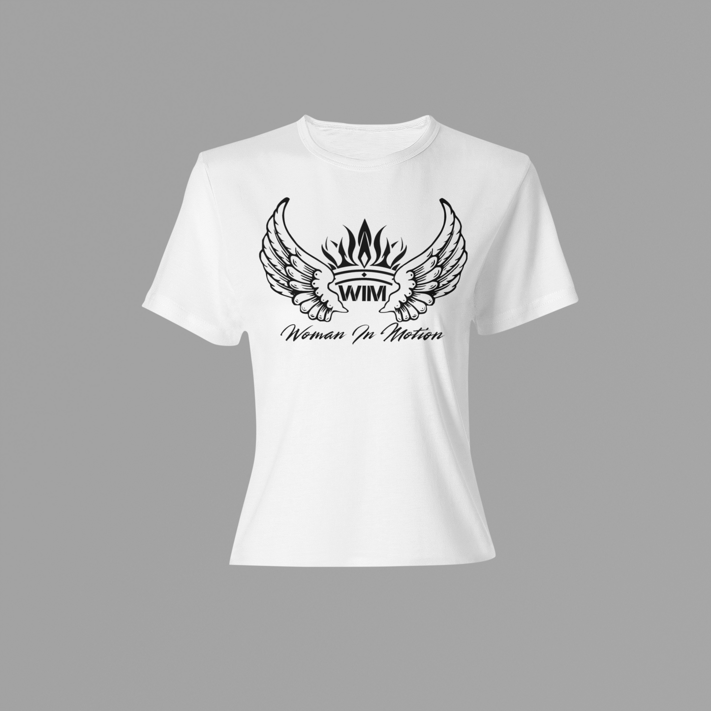 WIM (Women in Motion) T-Shirt - Black Design